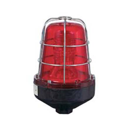 XB16UL02460RYNNZ Cooper Wheelock UL 24VDC 60 fpm Red Lens with Guard and Natural Black Finish - Varistor